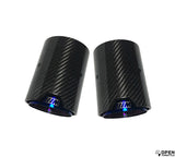 M Performance Carbon Fiber Exhaust Tips For Bmw G22 G23 G26 420D 420I 430I