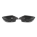 M3 M4 STYLE WET CARBON FIBRE MIRROR CAPS FOR BMW G14 G15 G16 G20 G22 G23 G28 G30 G38 G11 G12