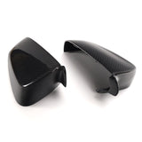 OEM STYLE WET CARBON FIBRE MIRROR CAPS FOR BMW 5 SERIES E60 LCI