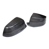OEM STYLE WET CARBON FIBRE MIRROR CAPS FOR BMW F10 F11 F18 5 SERIES PRE-LCI