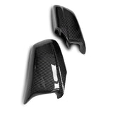 M PERFORMANCE STYLE WET CARBON FIBRE MIRROR CAPS FOR BMW 5 SERIES F10 F11 PRE-LCI