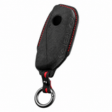 Carbon Black Alcantara key case for BMW - Key Fob Type D