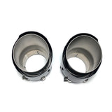 ANGLE CUT CARBON FIBER EXHAUST TIPS FOR BMW F22 F23 M235i M240i