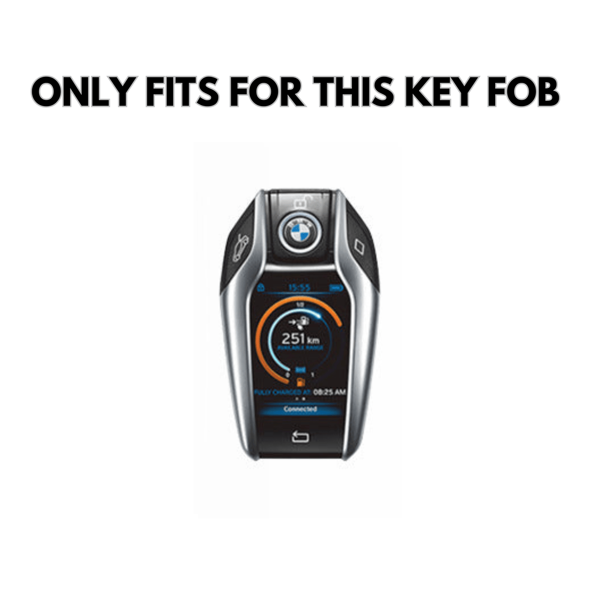 BMW ALCANTARA KEY COVER BMW LCD KEY FOB 5 7 SERIES X5 X6 X7 KEY FOB PROTECTION