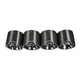 M PERFORMANCE STYLE V2 CARBON FIBRE EXHAUST TIPS FOR BMW G80 M3 G82 M4