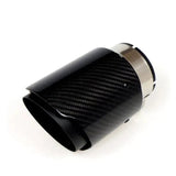 ANGLE CUT CARBON FIBER EXHAUST TIPS FOR BMW F22 F23 M235i M240i