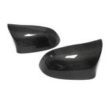 M PERFORMANCE STYLE CARBON FIBRE MIRROR CAPS FOR BMW F25 X3 LCI F26 X4 F15 X5 F16 X6