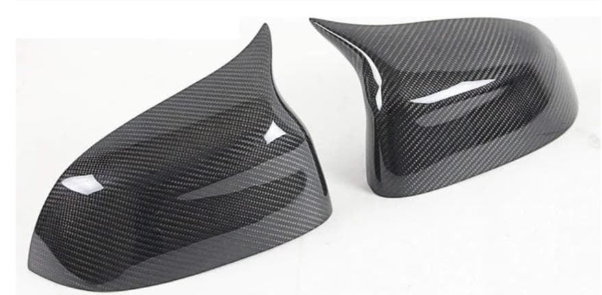M PERFORMANCE STYLE CARBON FIBRE MIRROR CAPS FOR BMW F25 X3 LCI F26 X4 F15 X5 F16 X6