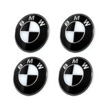 BMW EMBLEM BADGE - BLACK & WHITE