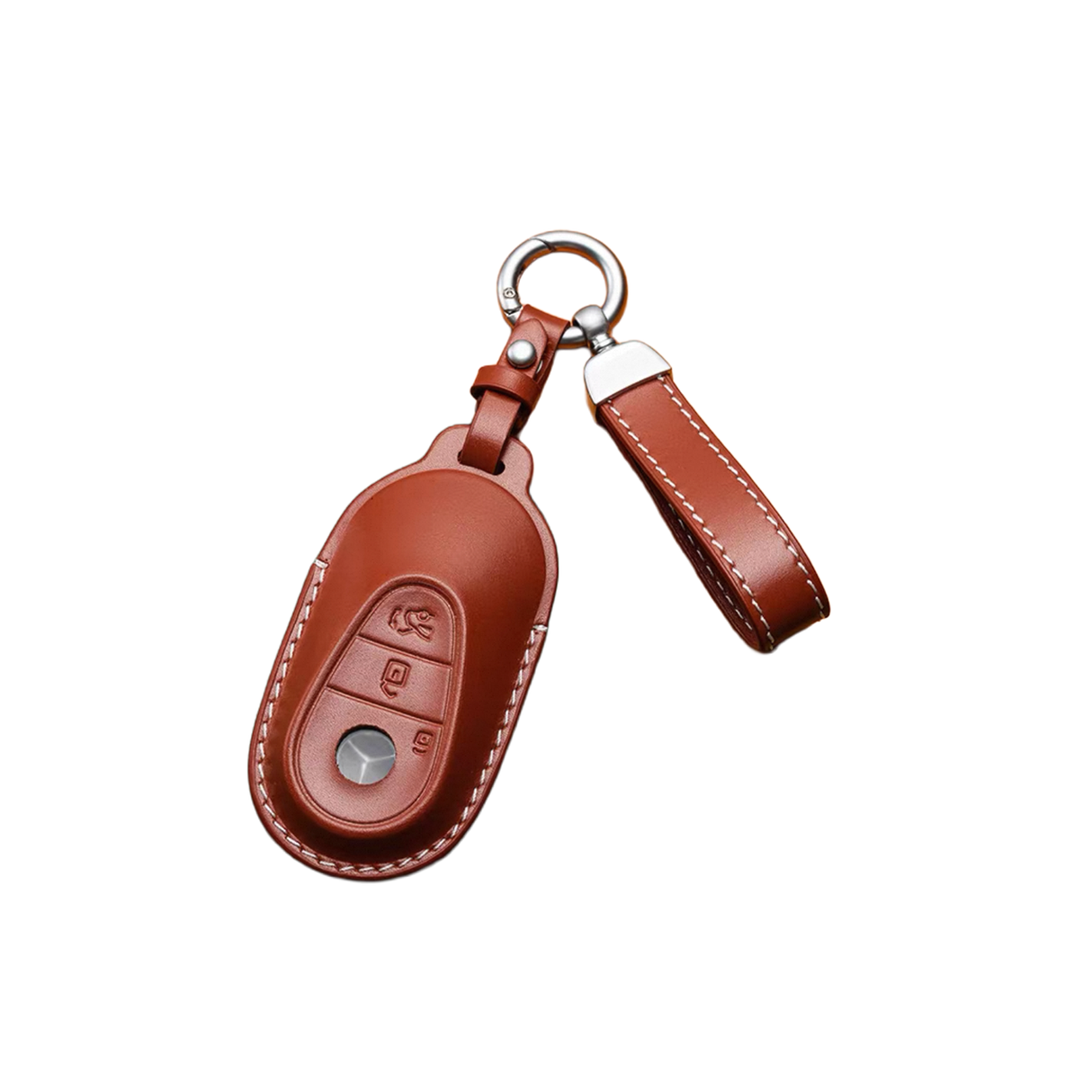 MERCEDES LEATHER KEY CASE