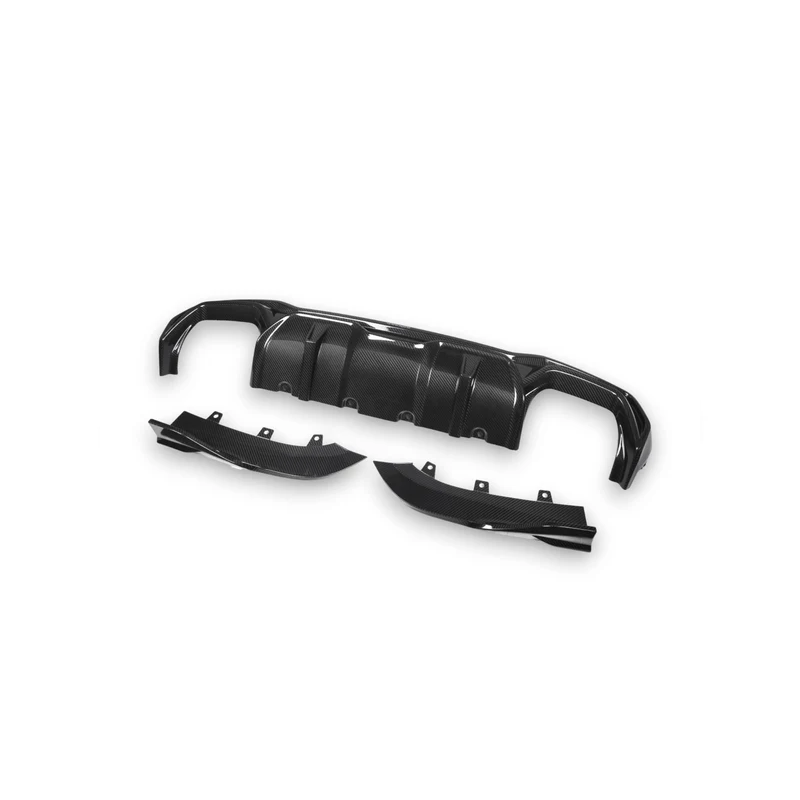 CARBON FIBRE AGGRESSIVE REAR DIFFUSER FOR BMW G22 G23 4 SERIES