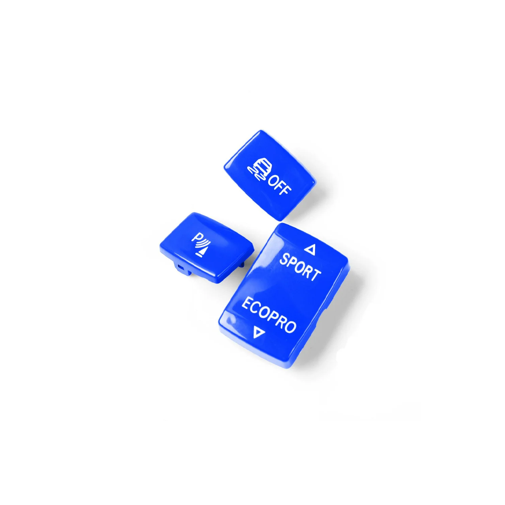 BLUE DRIVE MODE BUTTON SET FOR BMW F20 F21 1 SERIES / F22 F23 2 SERIES / F30 F31 F34 3 SERIES / F32 F33 F36 4 SERIES