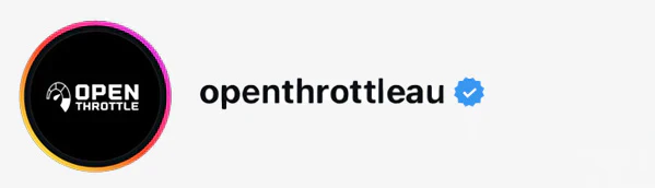 OPEN THROTTLE on Instagram - 24.5k followers