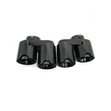 M PERFORMANCE QUAD CARBON FIBER EXHAUST TIPS FOR BMW X5 G05 X6 G06 X7 G07