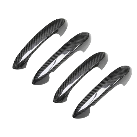 4-door carbon fiber door handle covers