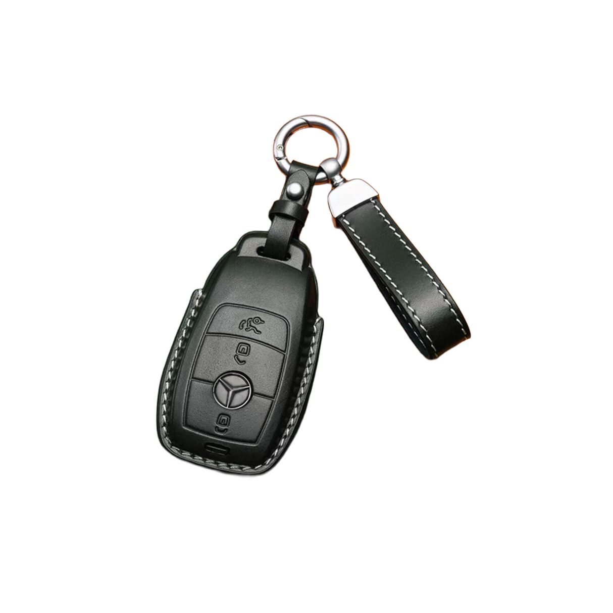 MERCEDES LEATHER KEY CASE