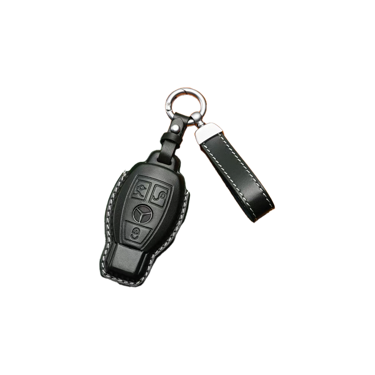 MERCEDES LEATHER KEY CASE