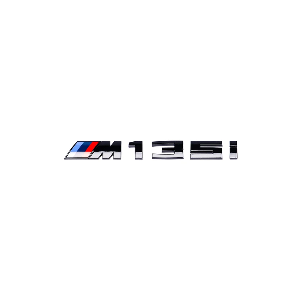 GLOSS BLACK TRUNK EMBLEM FOR BMW F20 M135i