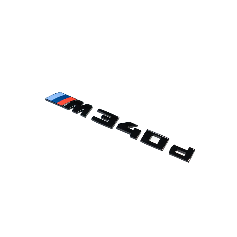 GLOSS BLACK TRUNK EMBLEM FOR BMW G20 M340d