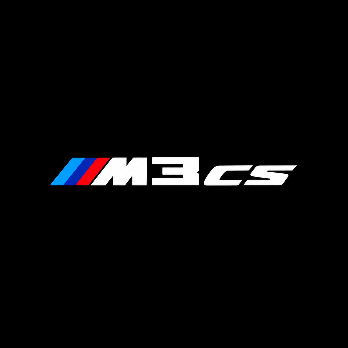 BMW M3 CS TÜRLEUCHTEN