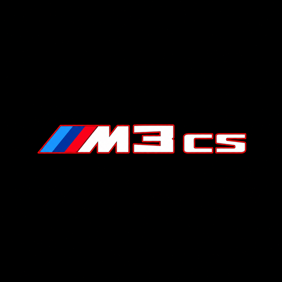 BMW M3 CS TÜRLEUCHTEN