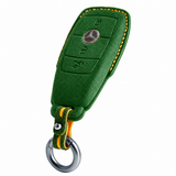 Cool Green Alcantara key case for Mercedes - Key Fob Type A