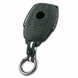 Dark Green Alcantara key case for Mercedes - Key Fob Type F