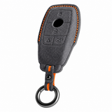 Dark Grey Alcantara key case for Mercedes - Key Fob Type B