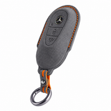 Dark Grey Alcantara key case for Mercedes - Key Fob Type C