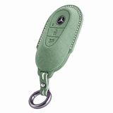Tundra Green Alcantara key case for Mercedes - Key Fob Type C