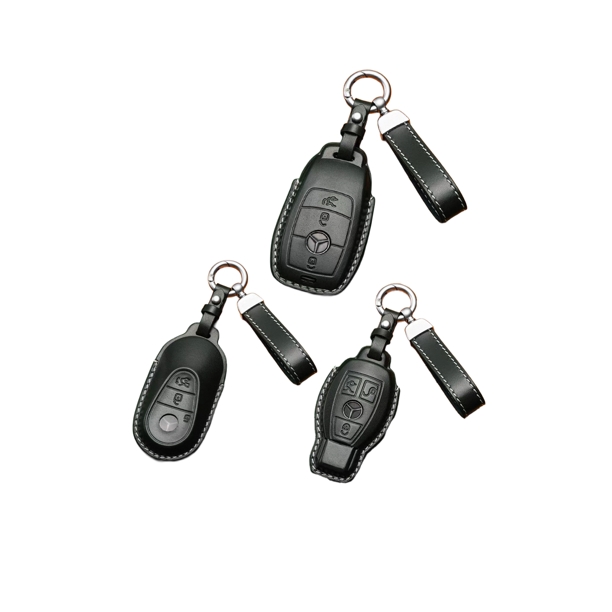 MERCEDES LEATHER KEY CASE