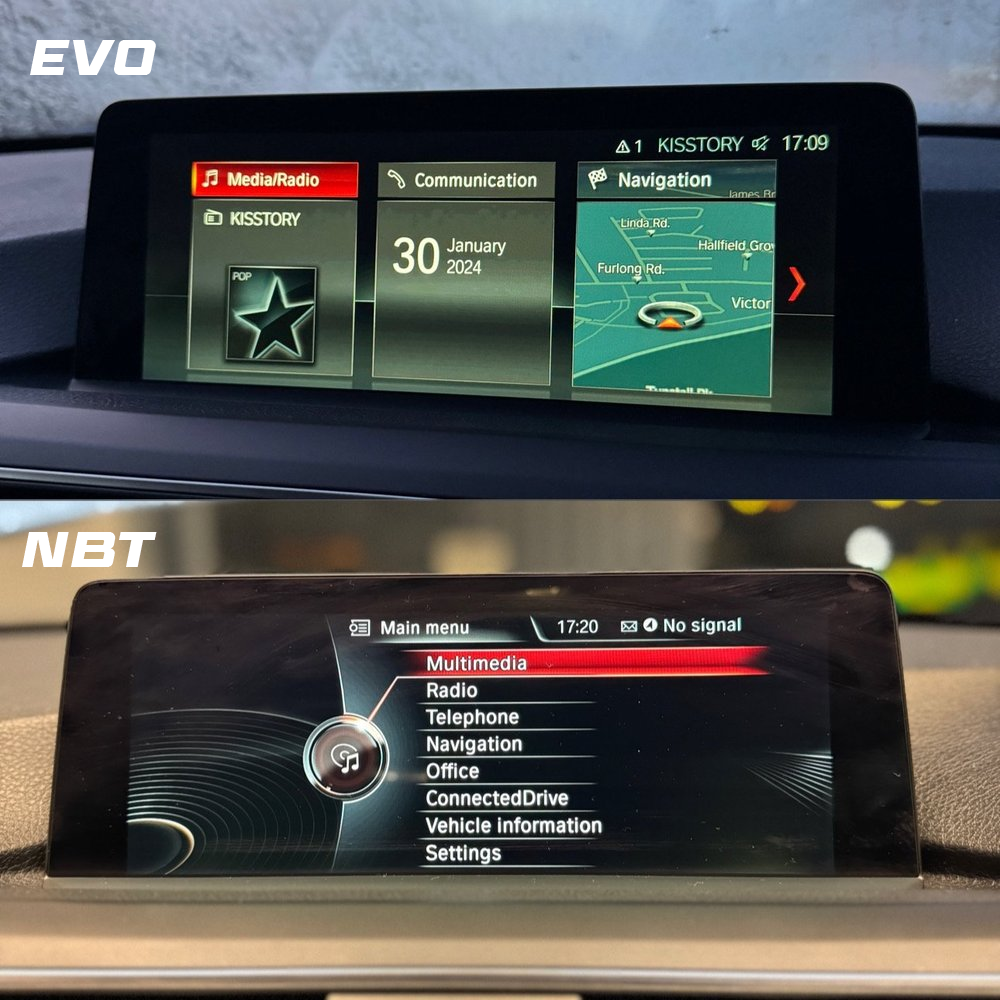 10,25" MULTIMEDIA-TOUCHSCREEN-HEADUNIT FÜR BMW F30 3ER / F32 4ER