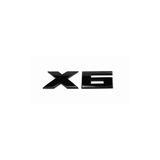 GLOSS BLACK TRUNK EMBLEM FOR BMW E71 F16 G06 X6
