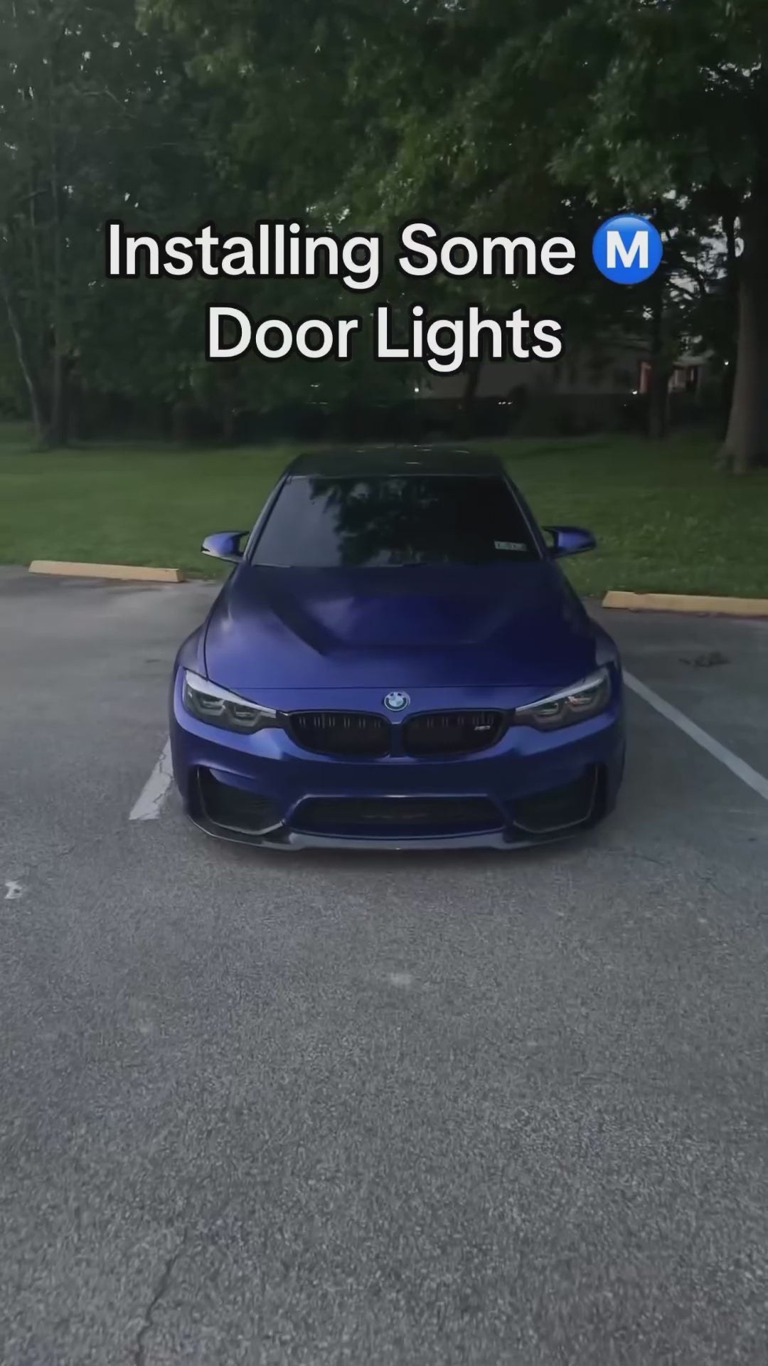 BMW M LITE DOOR LIGHTS