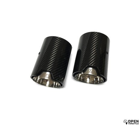 M Performance Carbon Fiber Exhaust Tips For Bmw X5M F85 X6M F86
