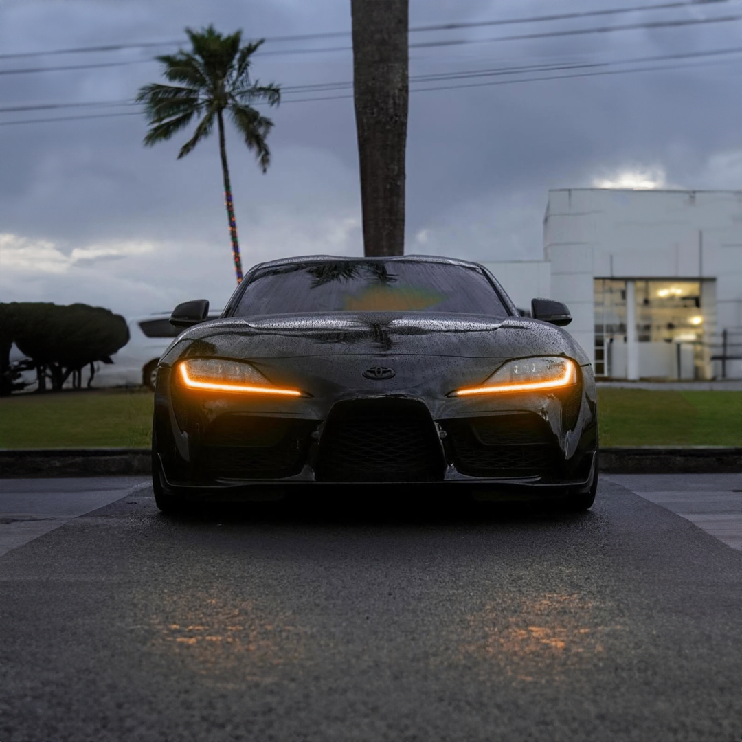 TOYOTA A90 SUPRA CSL GELBES DRL-KIT