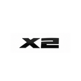 GLOSS BLACK TRUNK EMBLEM FOR BMW F39 U10 X2