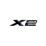 GLOSS BLACK TRUNK EMBLEM FOR BMW F39 U10 X2