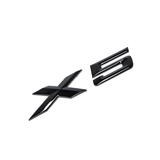 GLOSS BLACK TRUNK EMBLEM FOR BMW E70 F15 F85 G05 X5