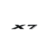GLOSS BLACK TRUNK EMBLEM FOR BMW G07 X7