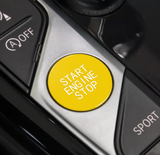 Yellow Stop/Start Button For Bmw G01 X3 Lci G02 X4 Lci